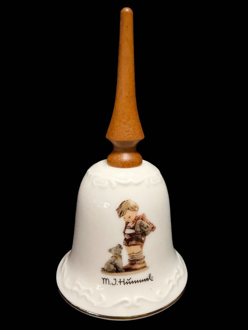 M.J. Hummel (Goebel) Porcelain Bell "Not For You" - Vintage